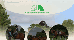 Desktop Screenshot of gestuet-mv.de